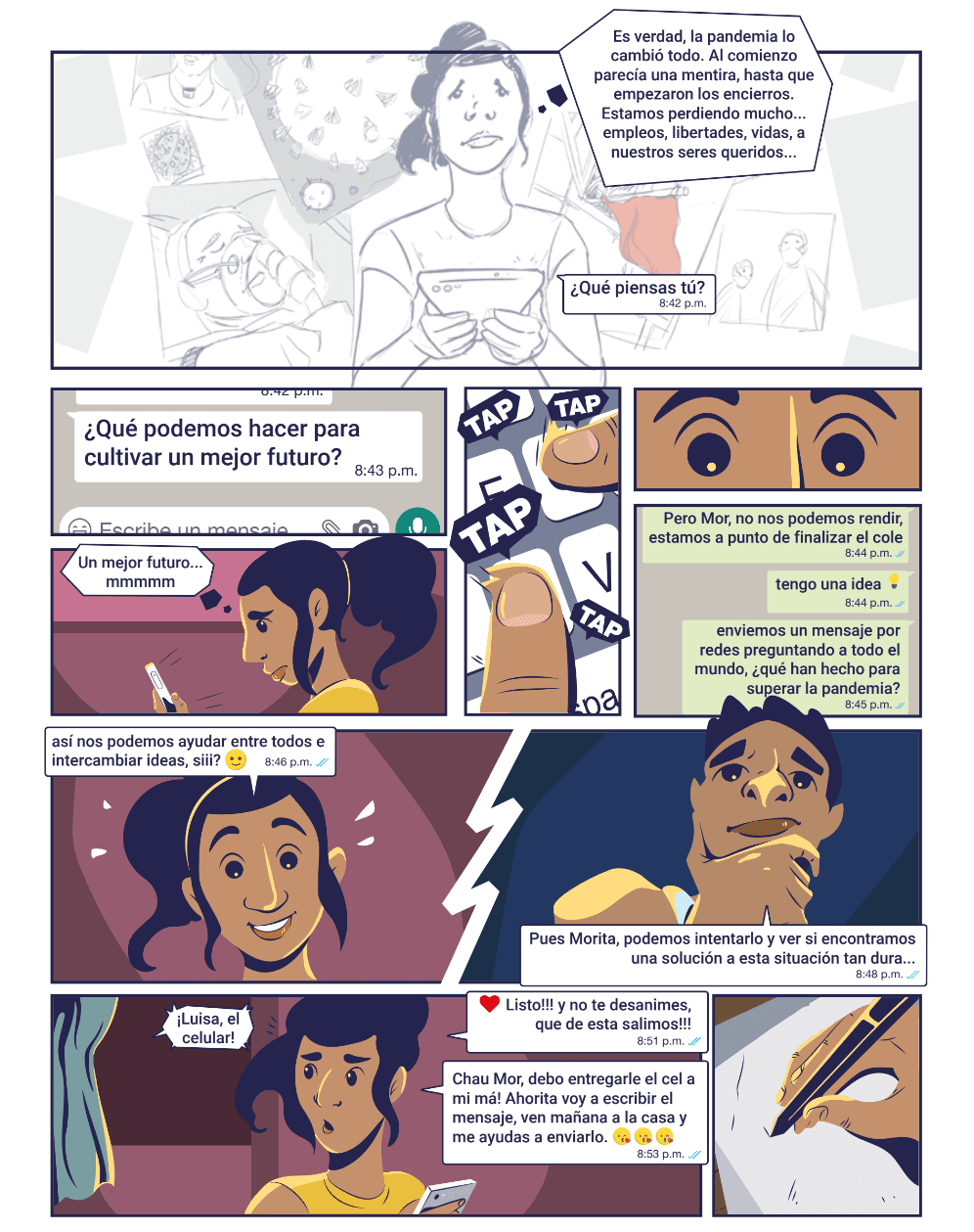 Cómic · pandemia