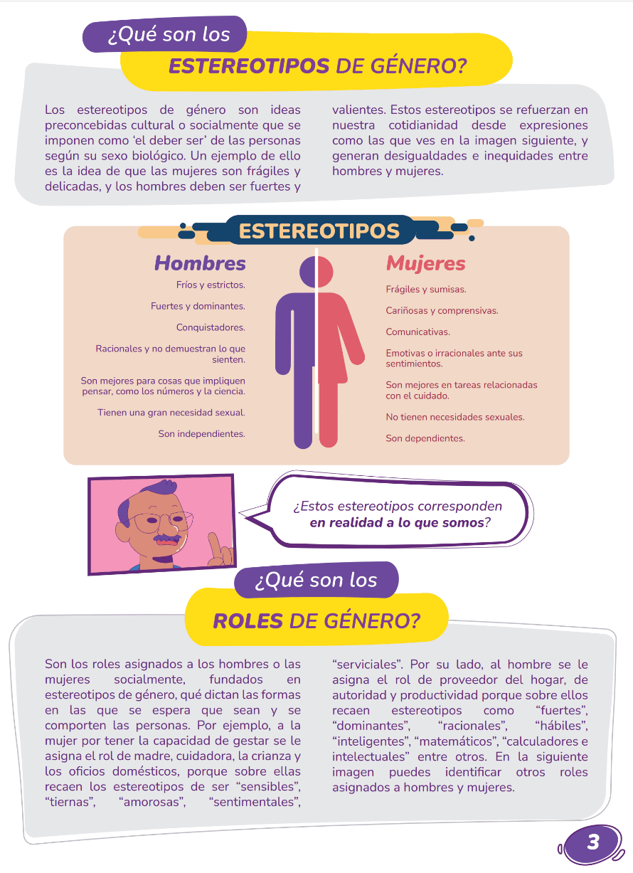 Infografía · estereotipos