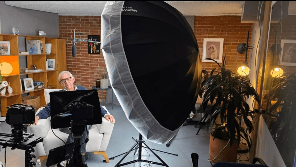 Set de rodaje de una pieza de Criter Studio